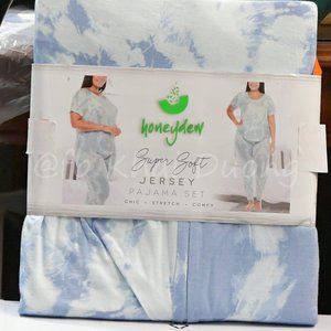 Honeydew Intimates‎ women super soft jersey Pajama set BLUE